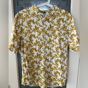 Banana Hawaiian shirt size XL